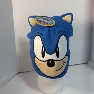 SEGA Sonic the hedgehog winter hat beanie - One Size Fits Most T6